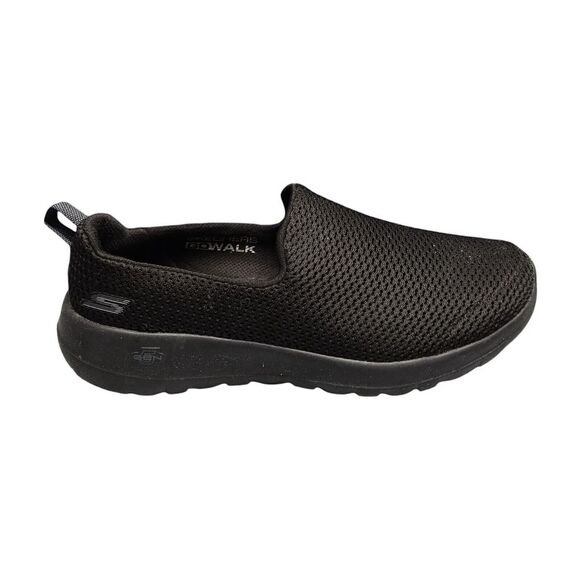 Skechers Go Walk Sneakers‎ Womens Size 7.5 Black Mesh Comfort Slip-on SN 15600W - Picture 1 of 16